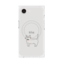 プレミアムパネル with MagSafe［ 蝶ネクタイねこ - White ］