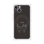 プレミアムパネル with MagSafe［ 蝶ネクタイねこ - Black ］