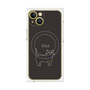 プレミアムパネル with MagSafe［ 蝶ネクタイねこ - Black ］