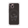 プレミアムパネル with MagSafe［ 蝶ネクタイねこ - Black ］