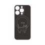 プレミアムパネル with MagSafe［ 蝶ネクタイねこ - Black ］
