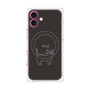 プレミアムパネル with MagSafe［ 蝶ネクタイねこ - Black ］