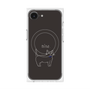 プレミアムパネル with MagSafe［ 蝶ネクタイねこ - Black ］