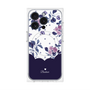 プレミアムパネル with MagSafe［ ツインドットフラワー - Navy ］