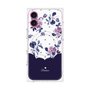 プレミアムパネル with MagSafe［ ツインドットフラワー - Navy ］