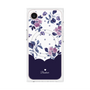 プレミアムパネル with MagSafe［ ツインドットフラワー - Navy ］