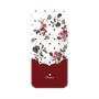 プレミアムパネル with MagSafe［ ツインドットフラワー - Red ］