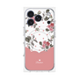 プレミアムパネル with MagSafe［ ツインドットフラワー - Pink ］