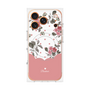 プレミアムパネル with MagSafe［ ツインドットフラワー - Pink ］