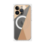 プレミアムパネル with MagSafe［ マーブルトライアングルパレット - Beige ］