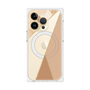 プレミアムパネル with MagSafe［ マーブルトライアングルパレット - Beige ］
