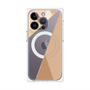 プレミアムパネル with MagSafe［ マーブルトライアングルパレット - Beige ］