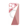 プレミアムパネル with MagSafe［ マーブルトライアングルパレット - Pink ］
