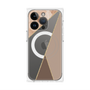 プレミアムパネル with MagSafe［ マーブルトライアングルパレット - Brown ］