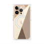 プレミアムパネル with MagSafe［ マーブルトライアングルパレット - Brown ］