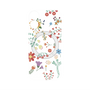 プレミアムパネル with MagSafe［ キュートな花柄 ］