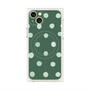 プレミアムパネル with MagSafe［ 水彩ドット・レトロカラー - Green ］
