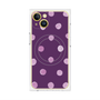 プレミアムパネル with MagSafe［ 水彩ドット・レトロカラー - Purple ］