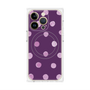 プレミアムパネル with MagSafe［ 水彩ドット・レトロカラー - Purple ］