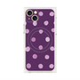 プレミアムパネル with MagSafe［ 水彩ドット・レトロカラー - Purple ］