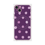 プレミアムパネル with MagSafe［ 水彩ドット・レトロカラー - Purple ］