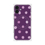 プレミアムパネル with MagSafe［ 水彩ドット・レトロカラー - Purple ］