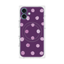 プレミアムパネル with MagSafe［ 水彩ドット・レトロカラー - Purple ］