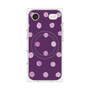 プレミアムパネル with MagSafe［ 水彩ドット・レトロカラー - Purple ］