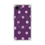 プレミアムパネル with MagSafe［ 水彩ドット・レトロカラー - Purple ］