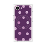 プレミアムパネル with MagSafe［ 水彩ドット・レトロカラー - Purple ］
