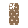 プレミアムパネル with MagSafe［ 水彩ドット・レトロカラー - Brown ］