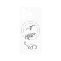 プレミアムパネル with MagSafe［ Dinosaurs No.1 - White ］