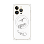 プレミアムパネル with MagSafe［ Dinosaurs No.1 - White ］
