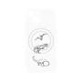 プレミアムパネル with MagSafe［ Dinosaurs No.1 - White ］