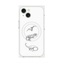 プレミアムパネル with MagSafe［ Dinosaurs No.1 - White ］