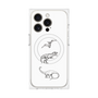 プレミアムパネル with MagSafe［ Dinosaurs No.1 - White ］
