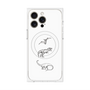 プレミアムパネル with MagSafe［ Dinosaurs No.1 - White ］