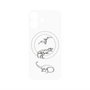 プレミアムパネル with MagSafe［ Dinosaurs No.1 - White ］