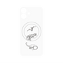 プレミアムパネル with MagSafe［ Dinosaurs No.1 - White ］