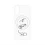 プレミアムパネル with MagSafe［ Dinosaurs No.1 - White ］