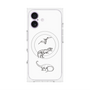 プレミアムパネル with MagSafe［ Dinosaurs No.1 - White ］