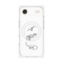 プレミアムパネル with MagSafe［ Dinosaurs No.1 - White ］