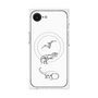 プレミアムパネル with MagSafe［ Dinosaurs No.1 - White ］