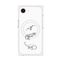 プレミアムパネル with MagSafe［ Dinosaurs No.1 - White ］