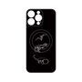 プレミアムパネル with MagSafe［ Dinosaurs No.1 - Black ］