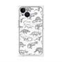 プレミアムパネル with MagSafe［ Dinosaurs No.2 - White ］