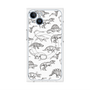 プレミアムパネル with MagSafe［ Dinosaurs No.2 - White ］