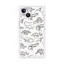 プレミアムパネル with MagSafe［ Dinosaurs No.2 - White ］