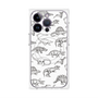 プレミアムパネル with MagSafe［ Dinosaurs No.2 - White ］