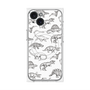 プレミアムパネル with MagSafe［ Dinosaurs No.2 - White ］